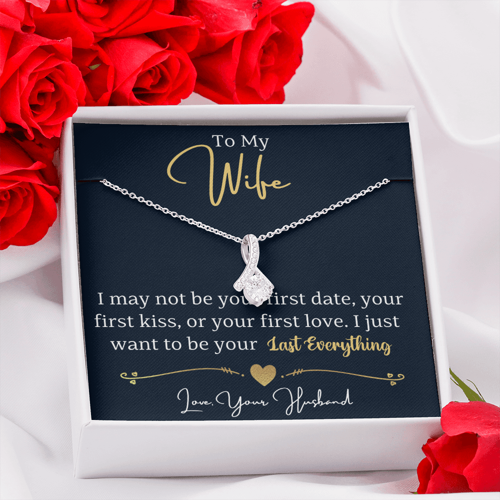 To My Wife  Enchanting Beauty Necklace  – Forever & Always, Elegant Gift from Husband