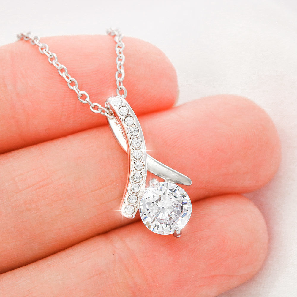To My Wife  Enchanting Beauty Necklace  – Forever & Always, Elegant Gift from Husband