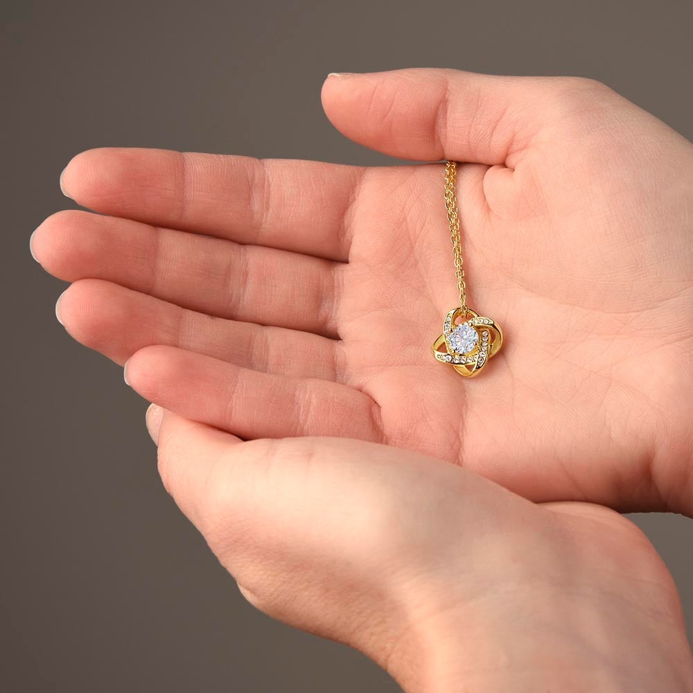 Love Knot Necklace for Wife – Forever & Always, Gift from Husband