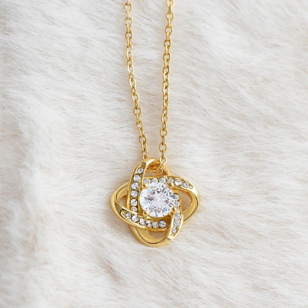 Love Knot Necklace for Wife – Forever & Always, Gift from Husband