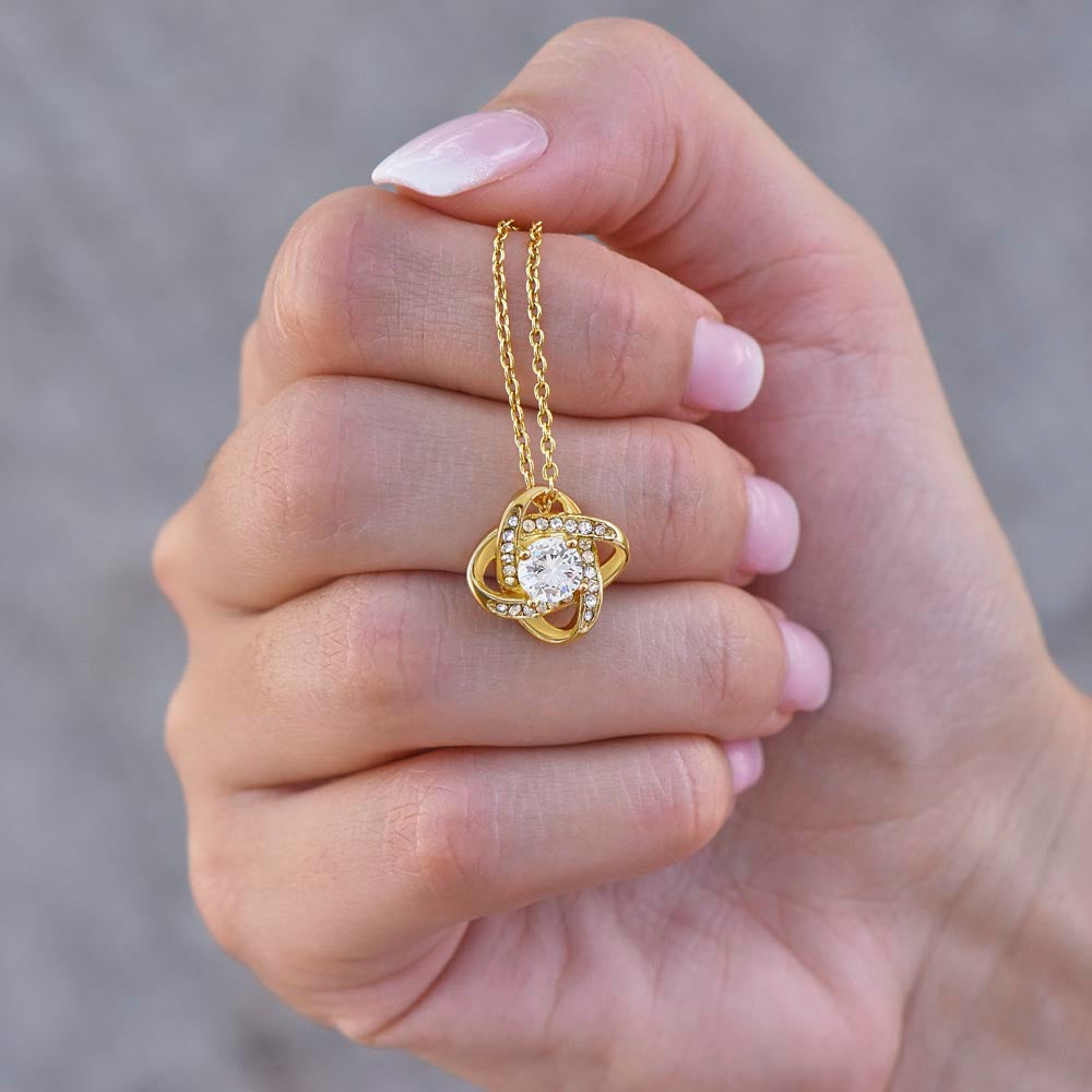 Love Knot Necklace for Wife – Forever & Always, Gift from Husband