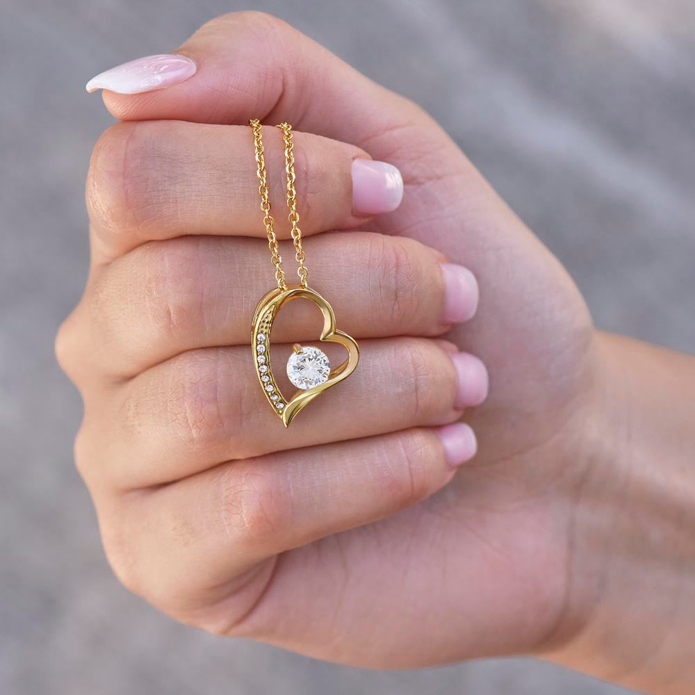 Personalized Name Forever Love Necklace – The Perfect Gift for Your Wife