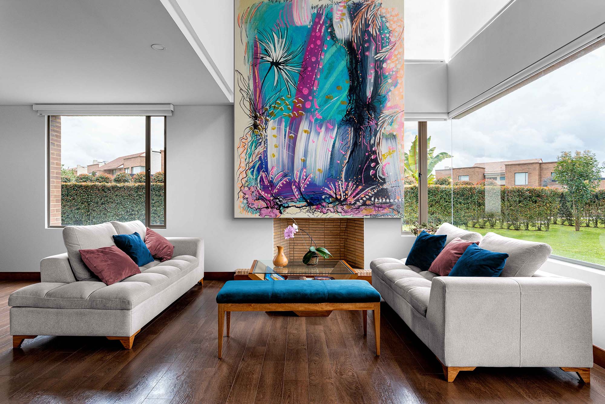 Happy Artwork Will Help Your Mood! Here Are A Few Tips To Brighten Your Home!