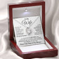 To My Wife – Forever Love Necklace, Romantic Heart Pendant