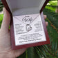 To My Wife – Forever Love Necklace, Romantic Heart Pendant