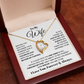 To My Wife – Forever Love Necklace, Romantic Heart Pendant