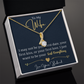 To My Wife  Enchanting Beauty Necklace  – Forever & Always, Elegant Gift from Husband
