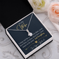 To My Wife  Enchanting Beauty Necklace  – Forever & Always, Elegant Gift from Husband