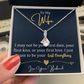 To My Wife  Enchanting Beauty Necklace  – Forever & Always, Elegant Gift from Husband