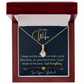 To My Wife  Enchanting Beauty Necklace  – Forever & Always, Elegant Gift from Husband