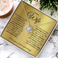 Love Knot Necklace for Wife – Forever & Always, Gift from Husband