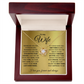 Love Knot Necklace for Wife – Forever & Always, Gift from Husband