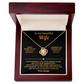 To My Beautiful Wife – Love Knot Necklace, You Complete My Life