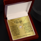 Love Knot Necklace for Wife – Forever & Always, Gift from Husband