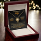 To My Beautiful Wife – Love Knot Necklace, You Complete My Life