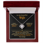 To My Beautiful Wife – Love Knot Necklace, You Complete My Life
