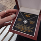 To My Beautiful Wife – Love Knot Necklace, You Complete My Life