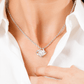 Love Knot Necklace – Symbol of Eternal Connection, Elegant Gift for Her
