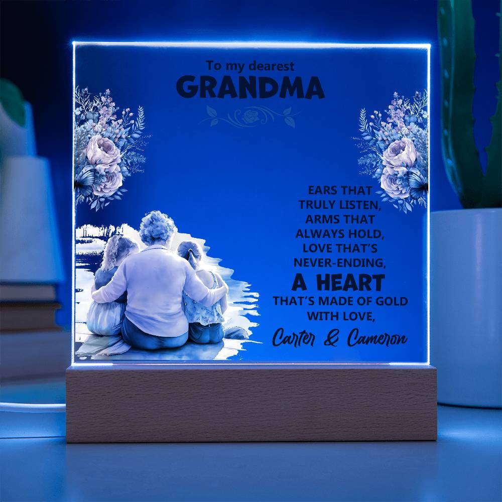 Keepsake Acrylic Bundle - To my dearest Grandma