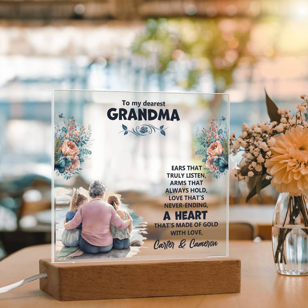 Keepsake Acrylic Bundle - To my dearest Grandma