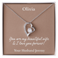 Personalized Name Forever Love Necklace – The Perfect Gift for Your Wife