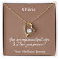 Personalized Name Forever Love Necklace – The Perfect Gift for Your Wife