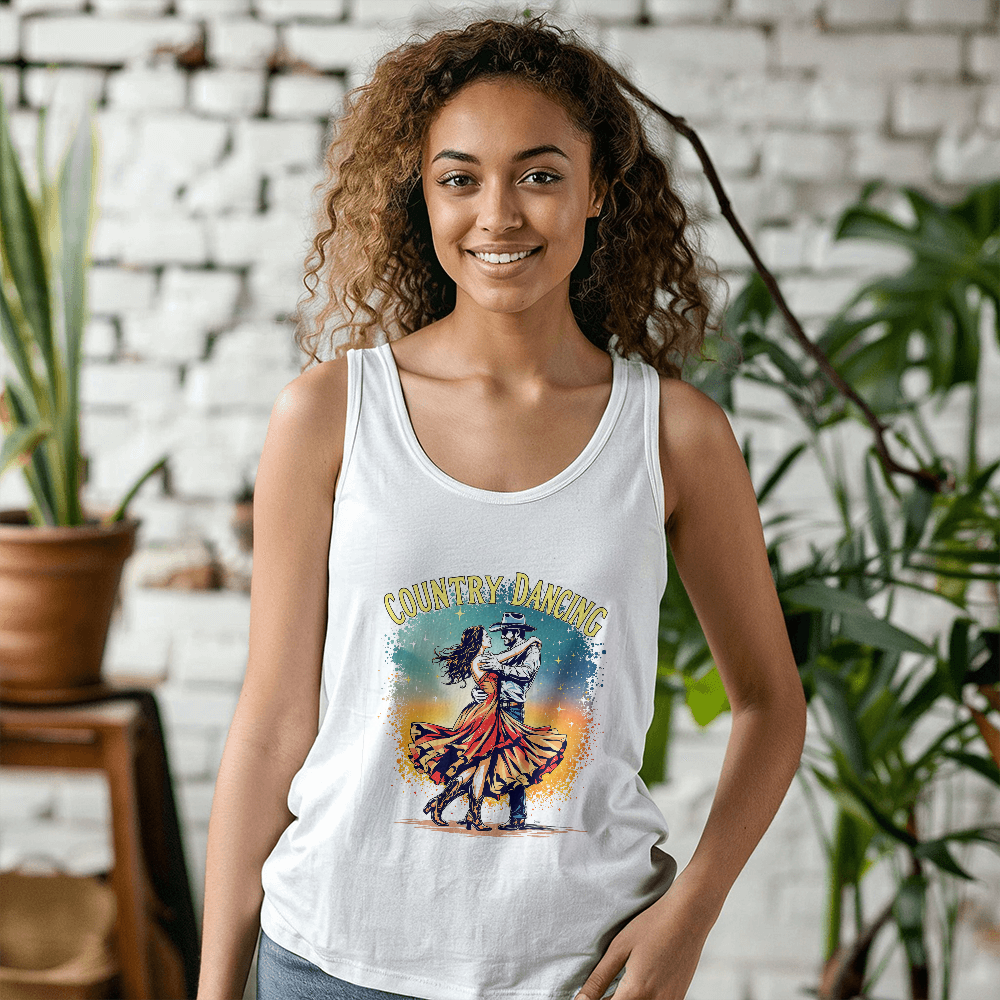 Country Dancing Tank Top – Western Dance Apparel - Lovers - Partners