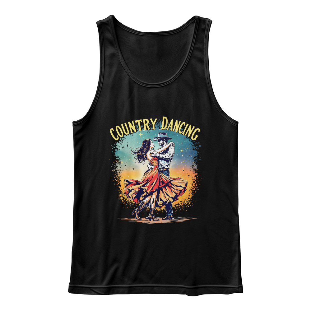 Country Dancing Tank Top – Western Dance Apparel - Lovers - Partners