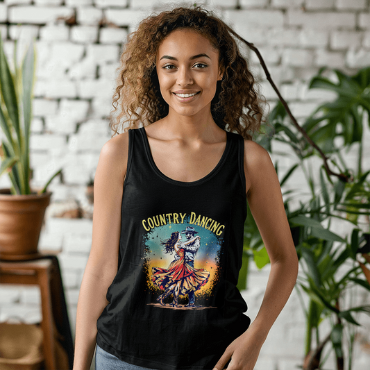 Country Dancing Tank Top – Western Dance Apparel - Lovers - Partners