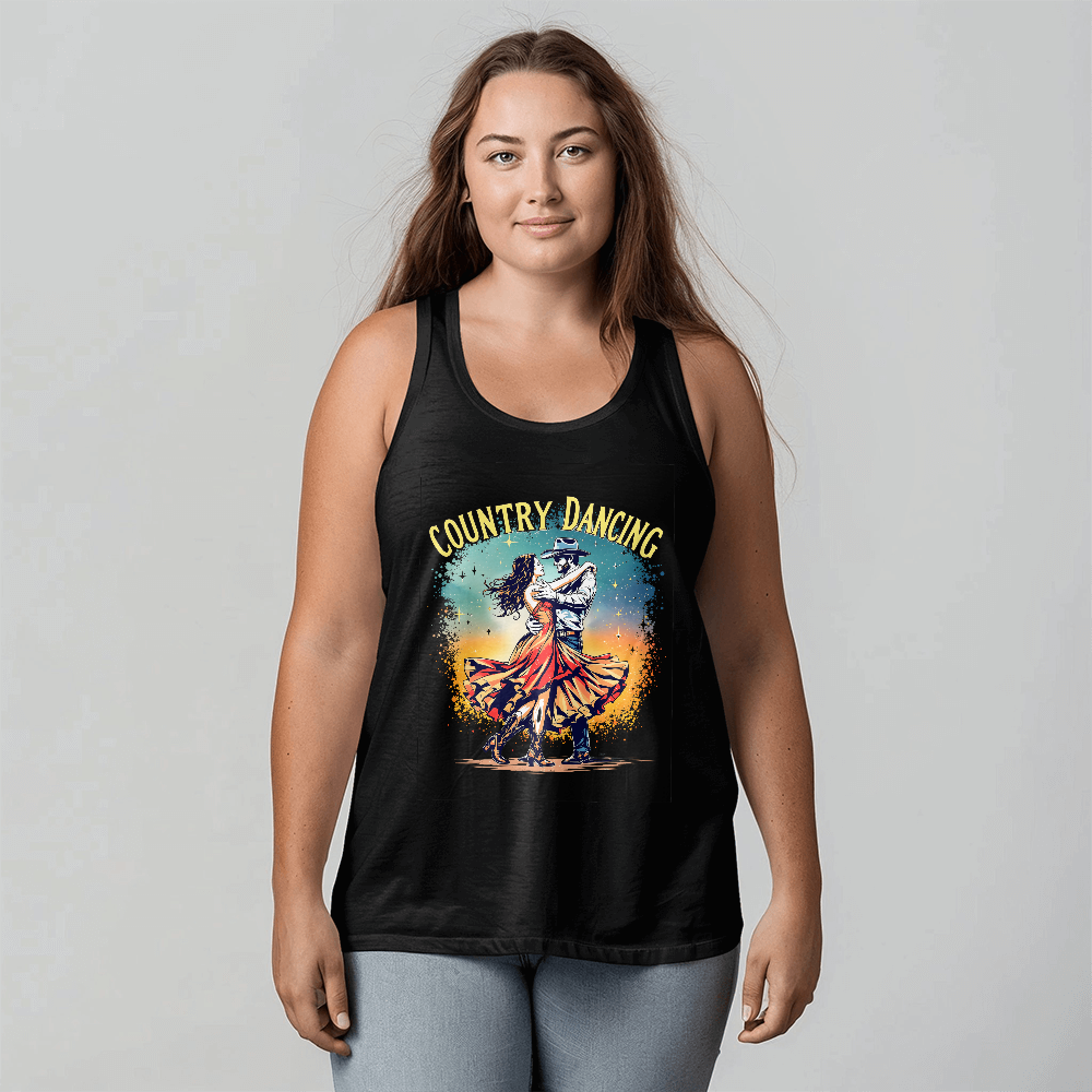 Country Dancing Tank Top – Western Dance Apparel - Lovers - Partners