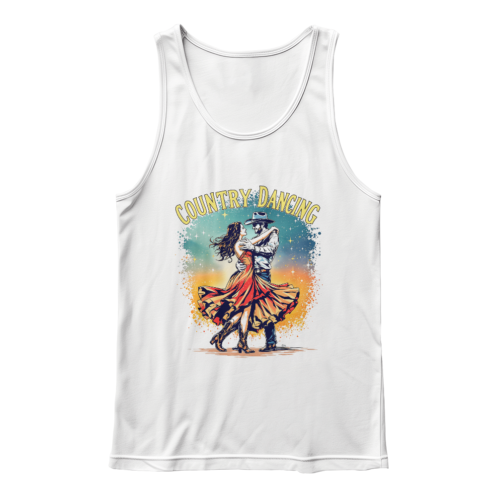 Country Dancing Tank Top – Western Dance Apparel - Lovers - Partners