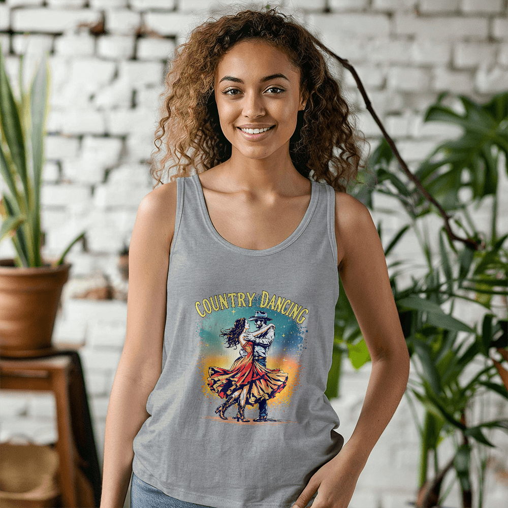 Country Dancing Tank Top – Western Dance Apparel - Lovers - Partners