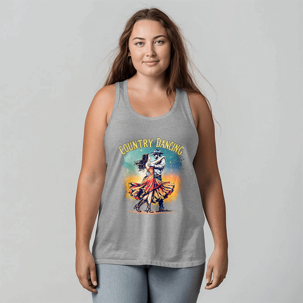 Country Dancing Tank Top – Western Dance Apparel - Lovers - Partners