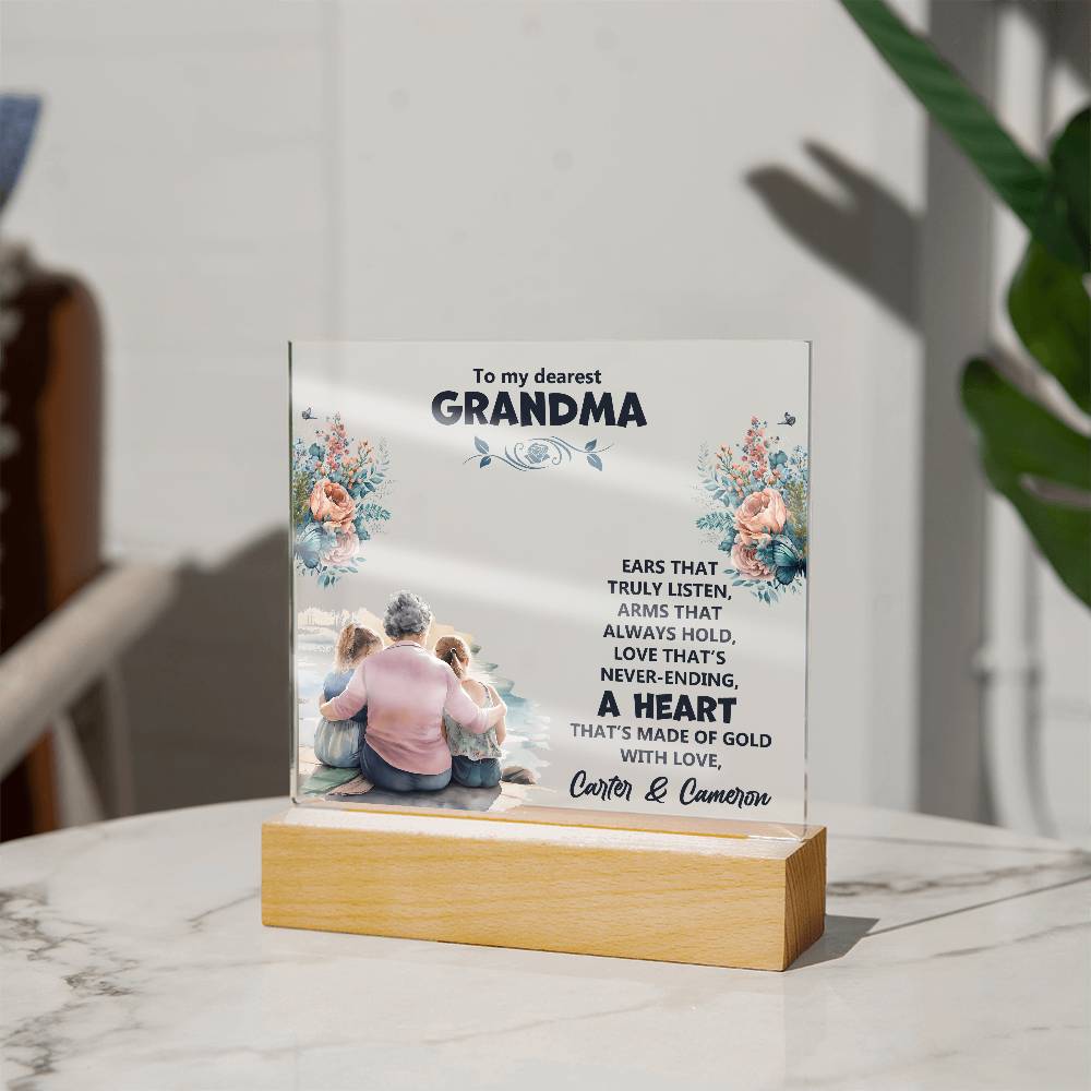 Keepsake Acrylic Bundle - To my dearest Grandma