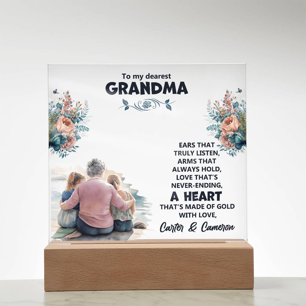 Keepsake Acrylic Bundle - To my dearest Grandma