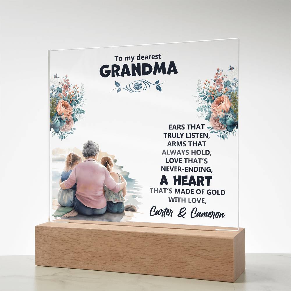 Keepsake Acrylic Bundle - To my dearest Grandma