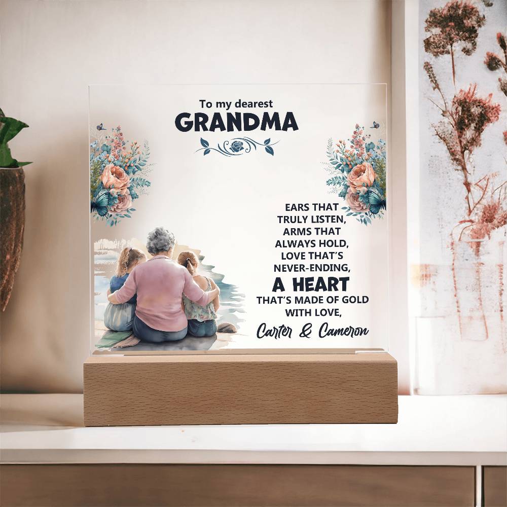 Keepsake Acrylic Bundle - To my dearest Grandma