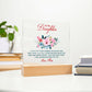 Keepsake Acrylic Plaque - To My Daughter Wherever your journey in life may take you