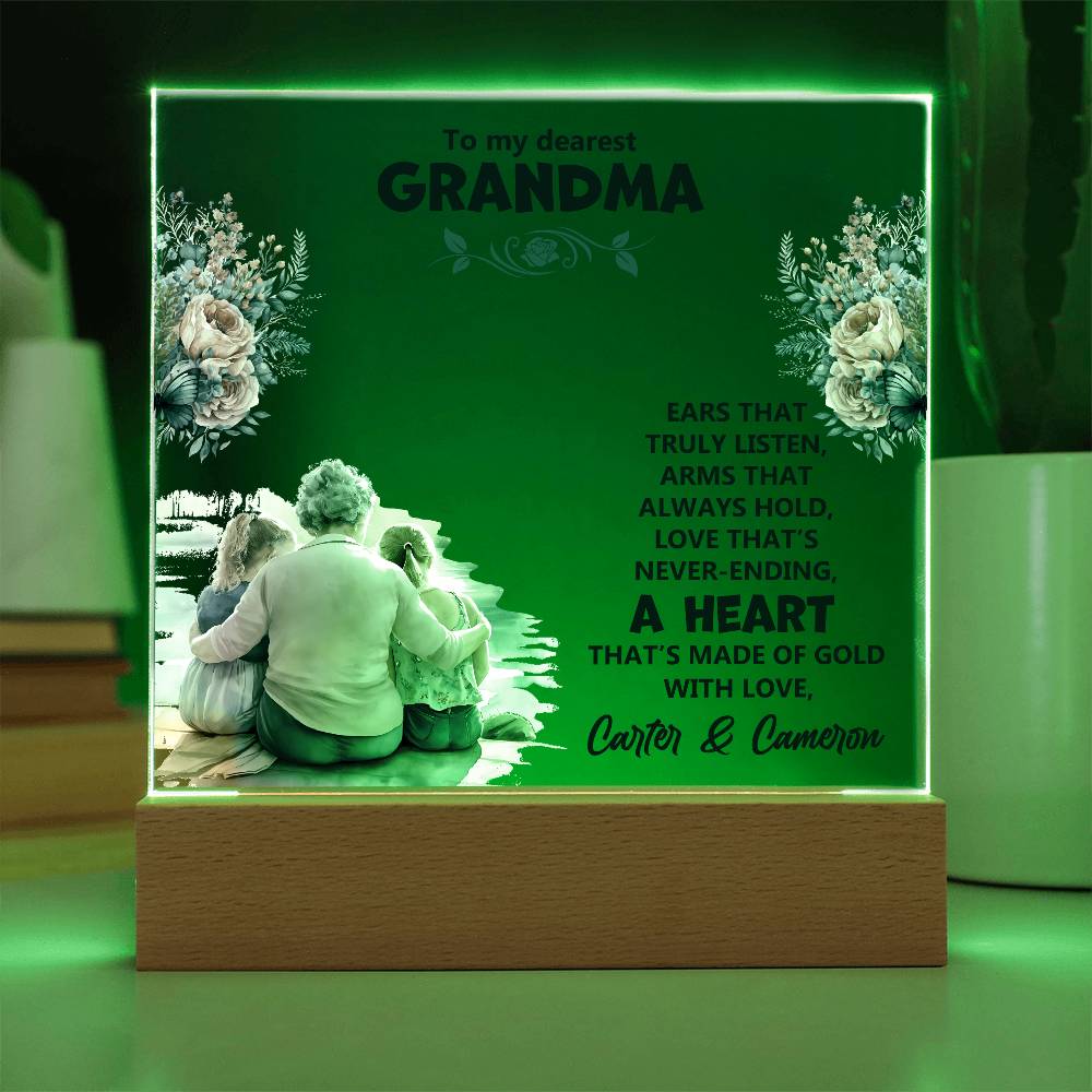 Keepsake Acrylic Bundle - To my dearest Grandma