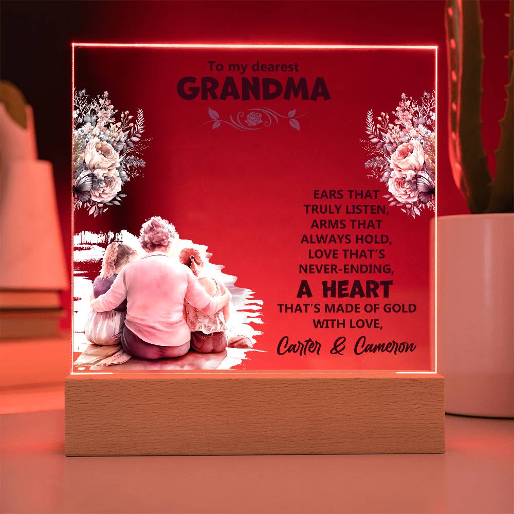 Keepsake Acrylic Bundle - To my dearest Grandma