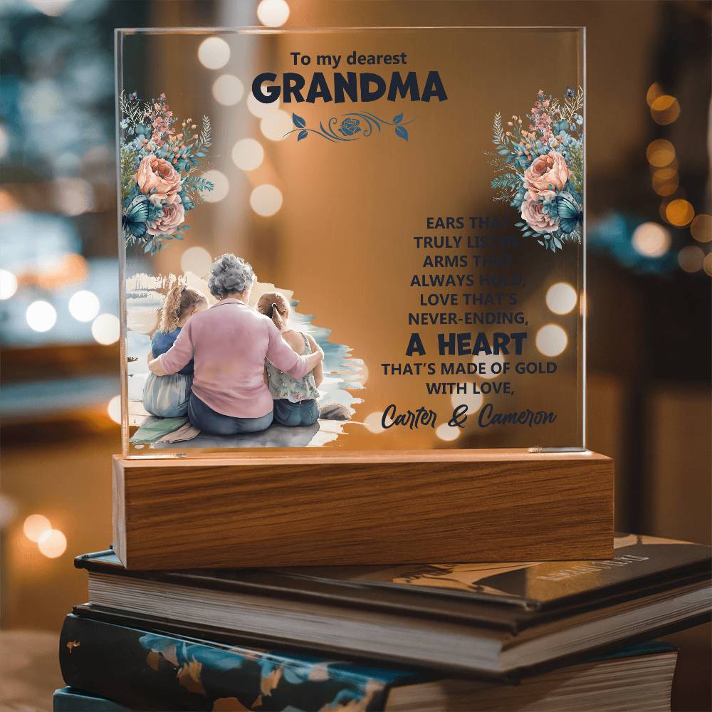 Keepsake Acrylic Bundle - To my dearest Grandma
