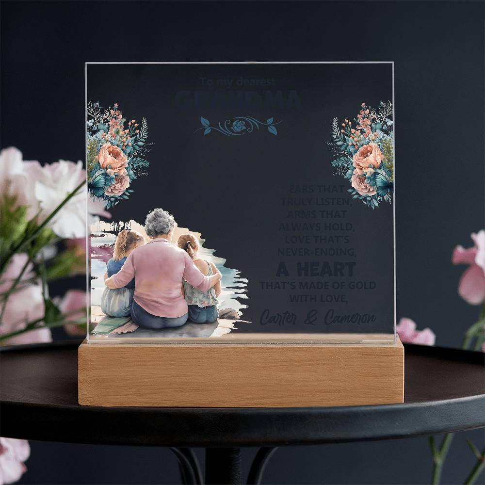 Keepsake Acrylic Bundle - To my dearest Grandma