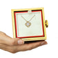 Love Knot Necklace with Rotating Rose Gift Box – Symbol of Eternal Love & Elegant Surprise for Her