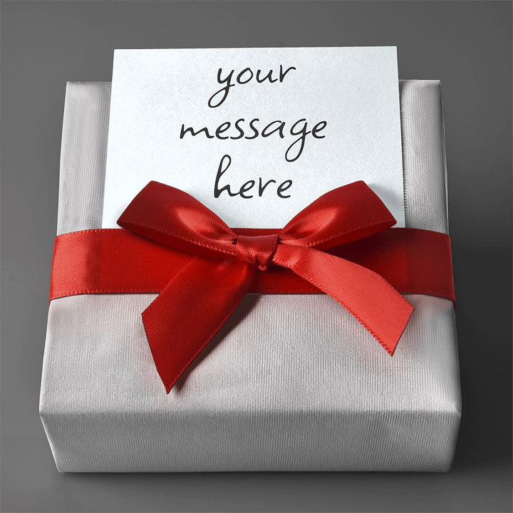 Gift Wrap with Personalized Message Jewelry ShineOn Fulfillment 